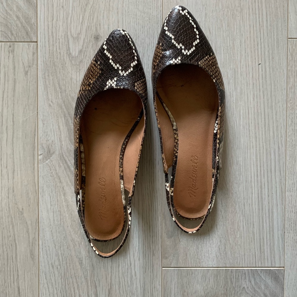 SOLD: Madewell Slingback Flats